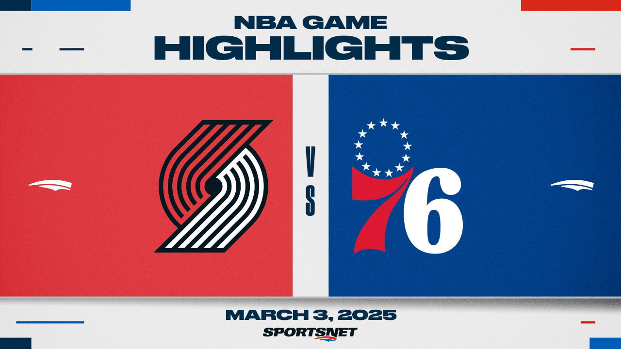 NBA Highlights: Trail Blazers 119, 76ers 102