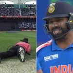 Umpire Runs For Cover To Avoid Rohit Sharma’s Shot. Batter’s Reaction Goes Viral