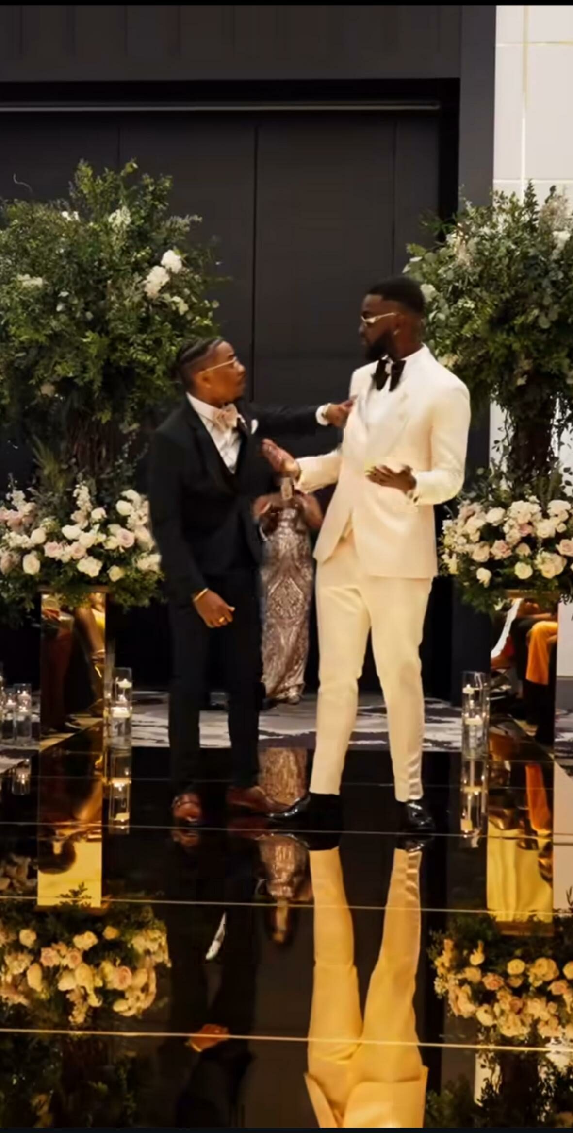 This Groom’s Lit Entrance is Giving Serious Super Bowl Vibes