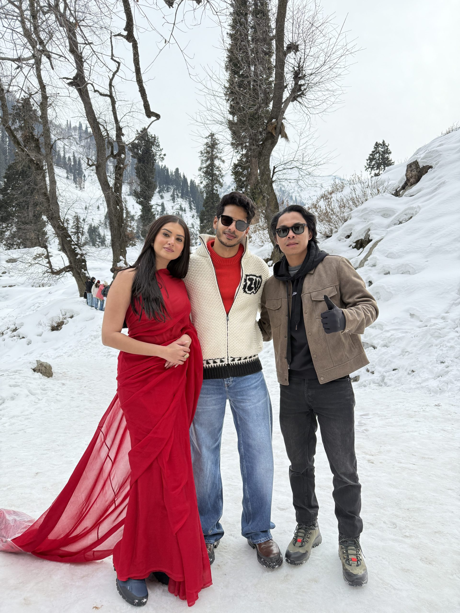 Ishaan Khatter and Tara Sutaria speak on shooting ‘Pyaar Aata Hai’ in Kashmir: “It truly elevates the emotions of the track”