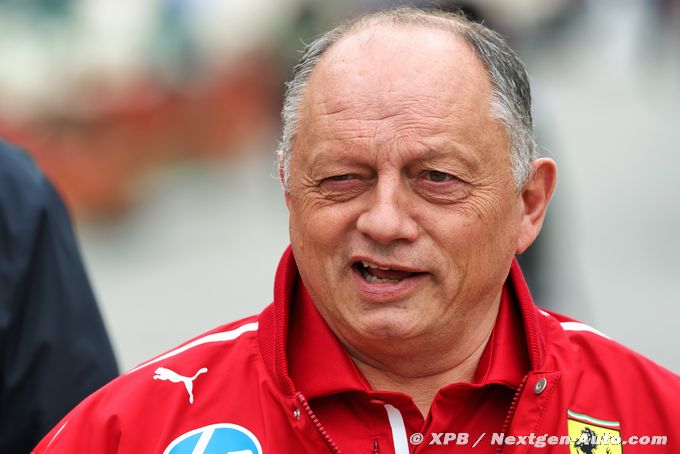 Vasseur : Il ne suffit pas de faire du bon travail, il faut en faire un meilleur