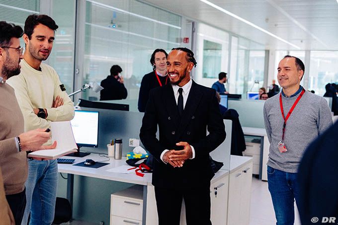 Hamilton : Ferrari a tout fait pour que je me sente le bienvenu