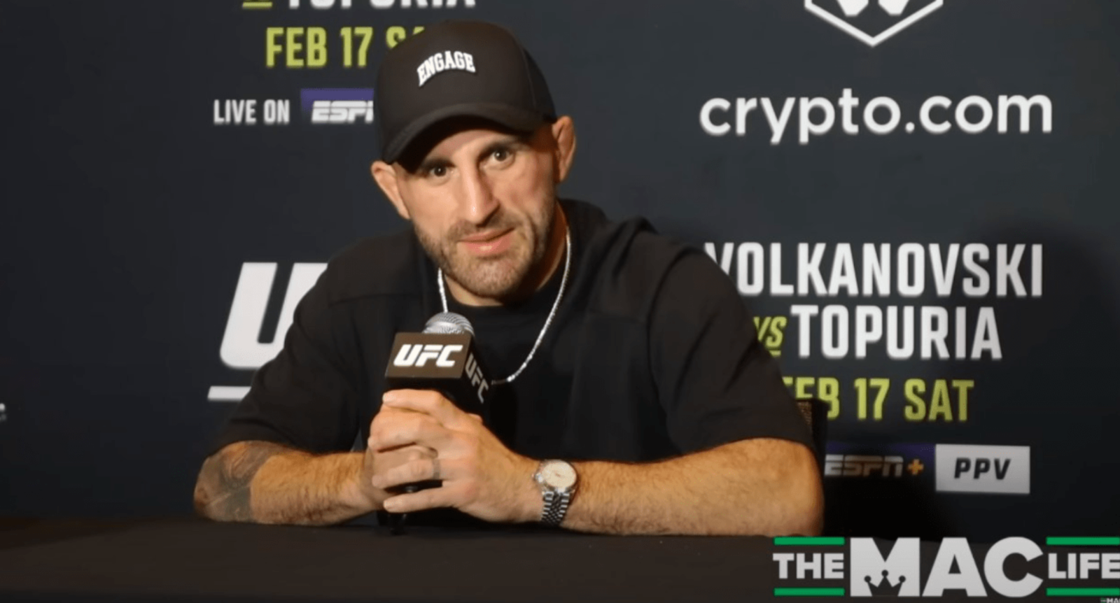 Volkanovski backing Alex Pereira knockout win at UFC 313