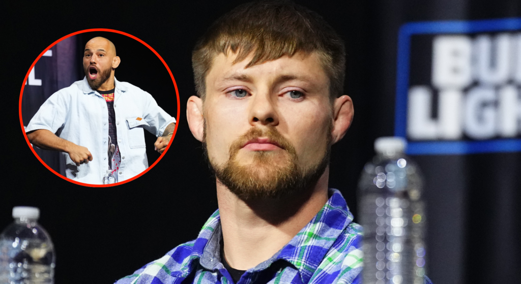 Bryce Mitchell silenced by barking Jean Silva and loud boos in first UFC 314 promotional appearance