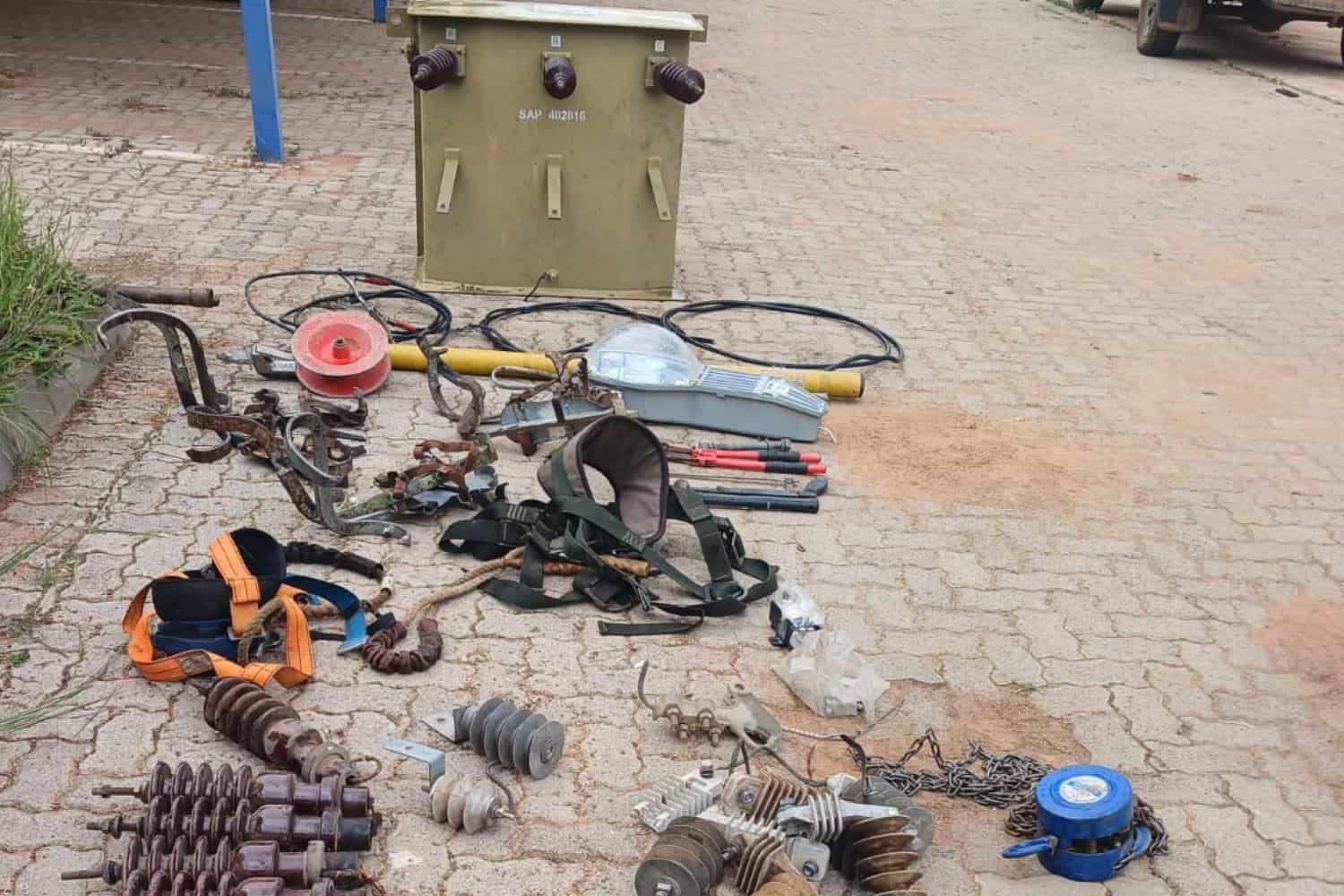 Dozens of Eskom transformers are being stolen, police make key arrest