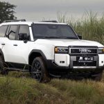 Toughened-up new Prado gives protection against AK47 bullets