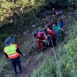 ‘Horrific’: 82-seater bus rolls off embankment in KZN, children among casualties