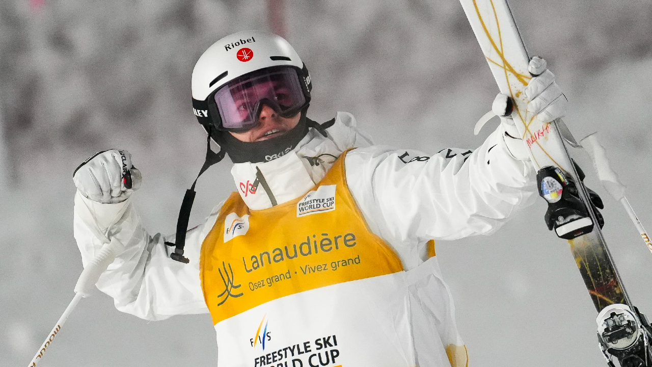 Canada’s Mikael Kingsbury claims silver in World Cup moguls in Livigno