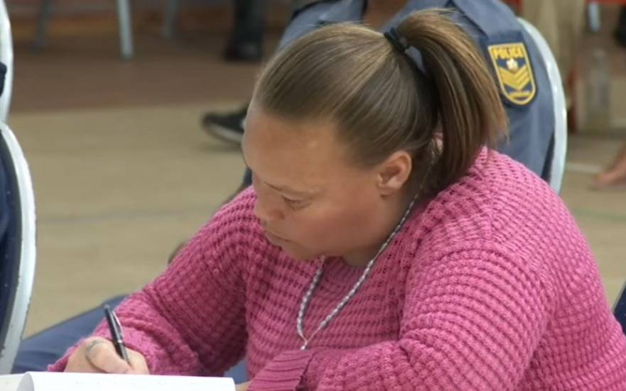 Kelly Smith threatened to stab her son in 2016, social worker tells court