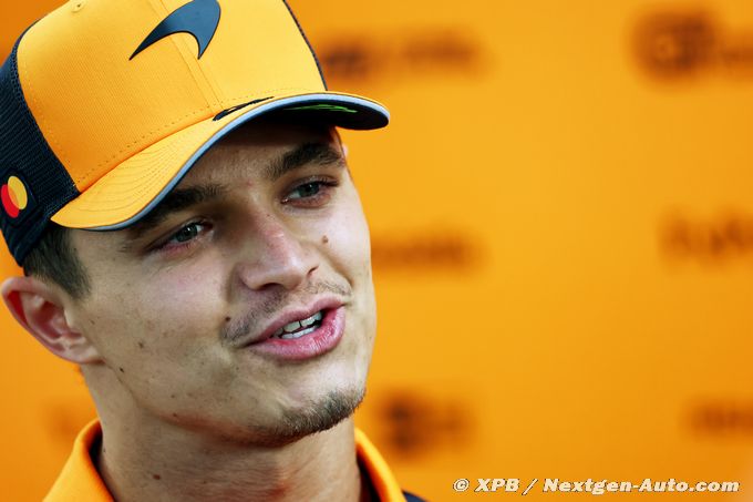 Norris : McLaren F1 ne va pas dominer ce week-end