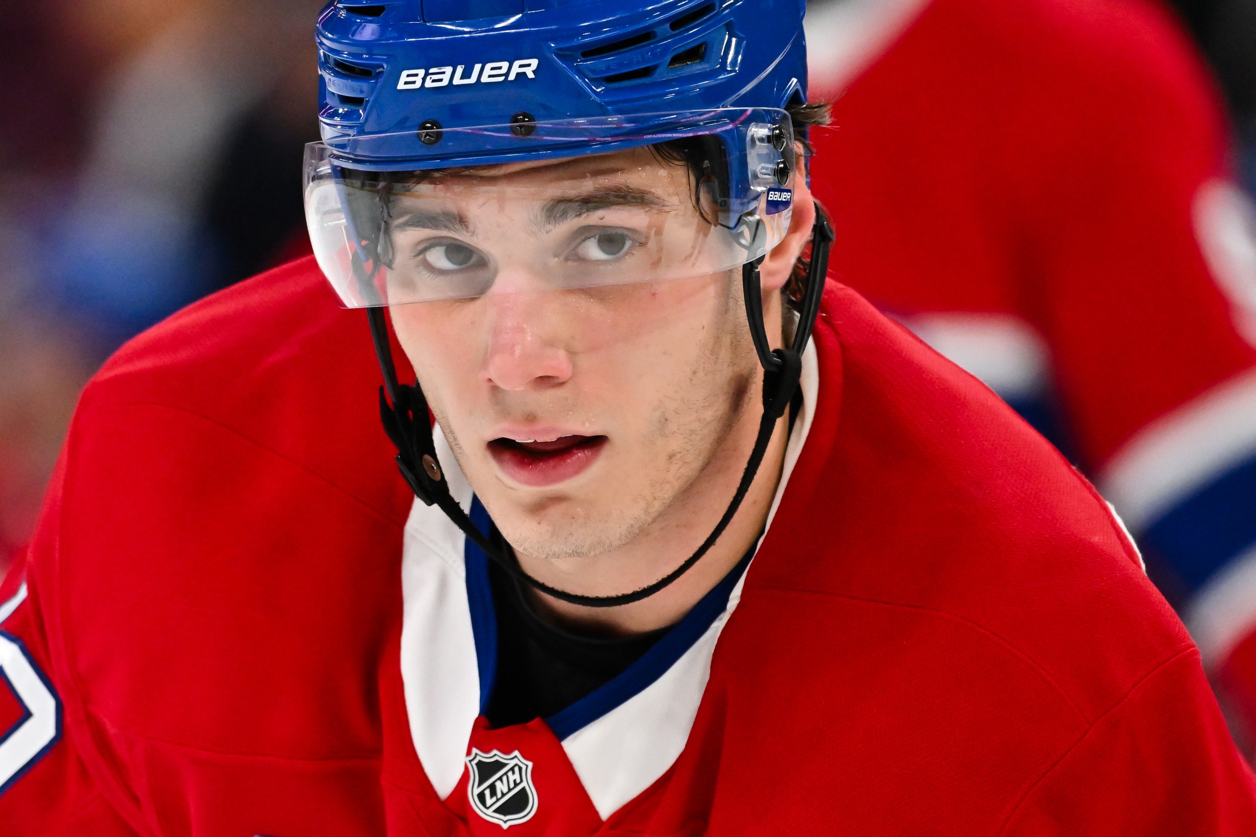 Juraj Slafkovsky produced twice as much in February, March and April