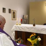 Pope Francis seen for first time since being admitted to hospital: photo