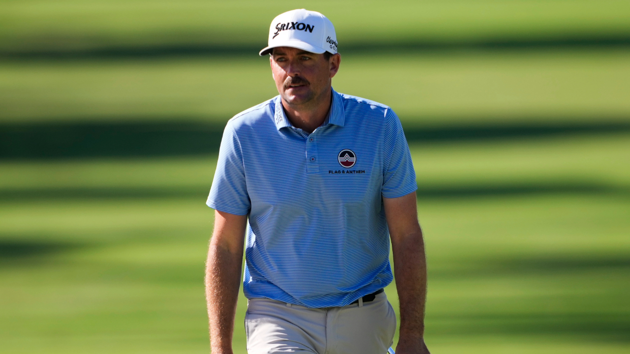 Keegan Bradley drills ace during Players Championship final round