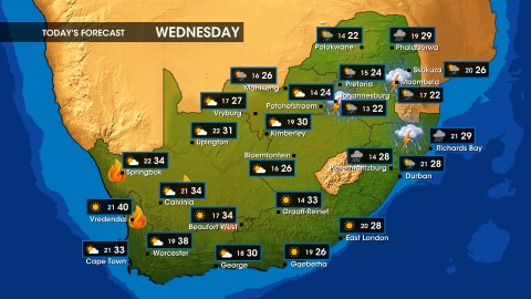 Weather forecast | Wednesday, 19 March 2025