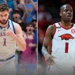 Kansas vs. Arkansas final score, results: Razorbacks advance off the back of Jonas Aidoo’s scoring outburst