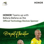 HONOR becomes Bafana Bafana’s official technology partner in groundbreaking deal