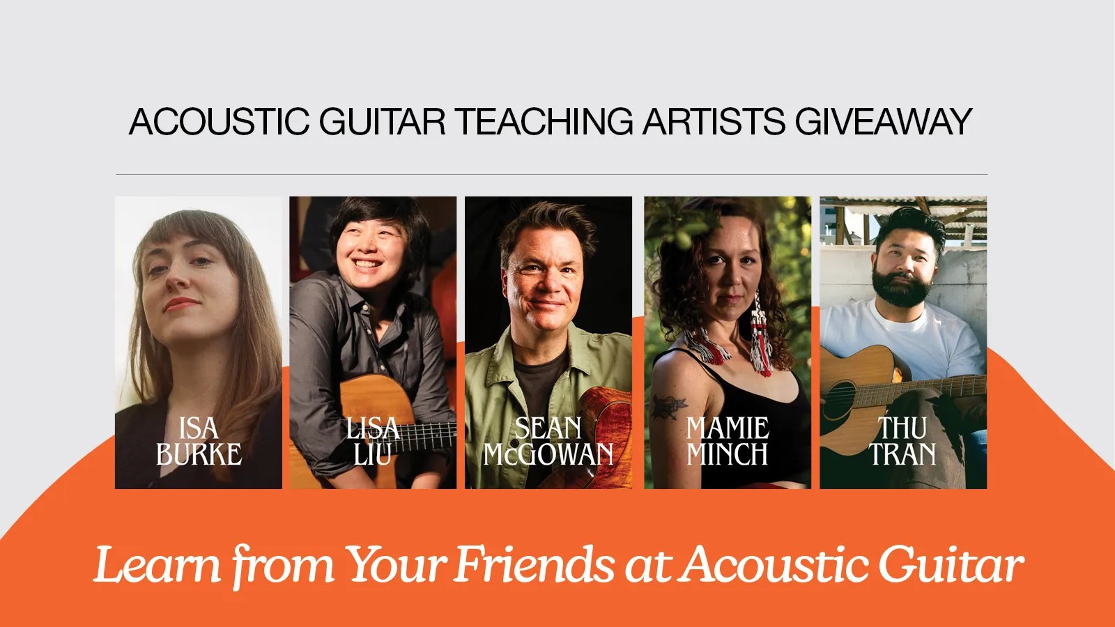 Win a Year of Guitar Lessons on Acoustic Guitar Patreon