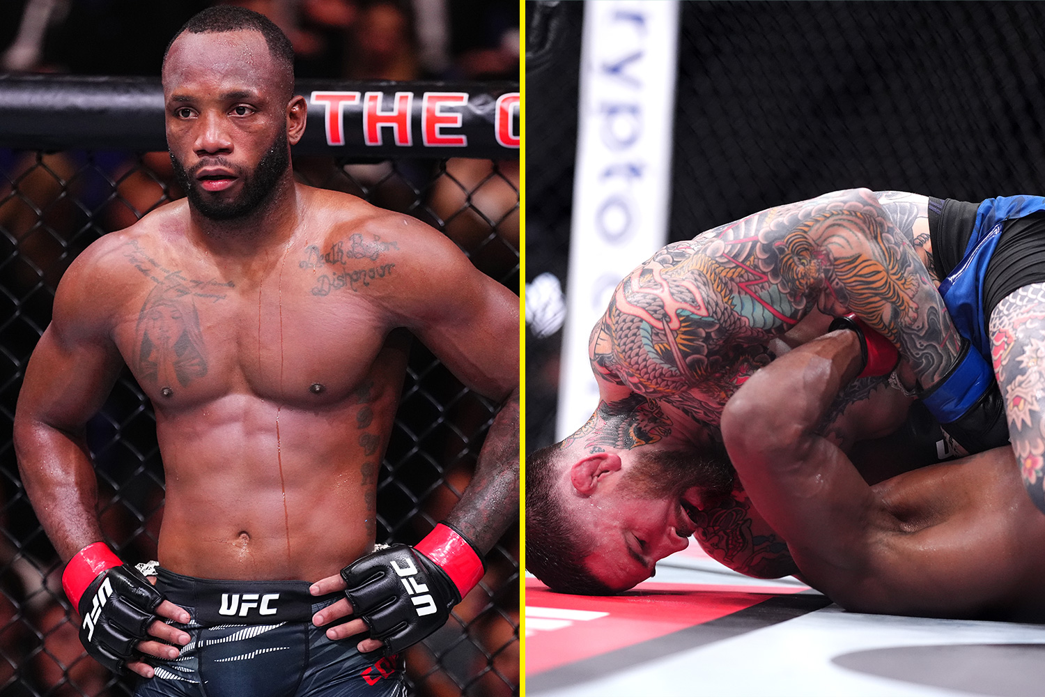 Leon Edwards suffers first stoppage loss of career as Sean Brady derails world title hopes at UFC London
