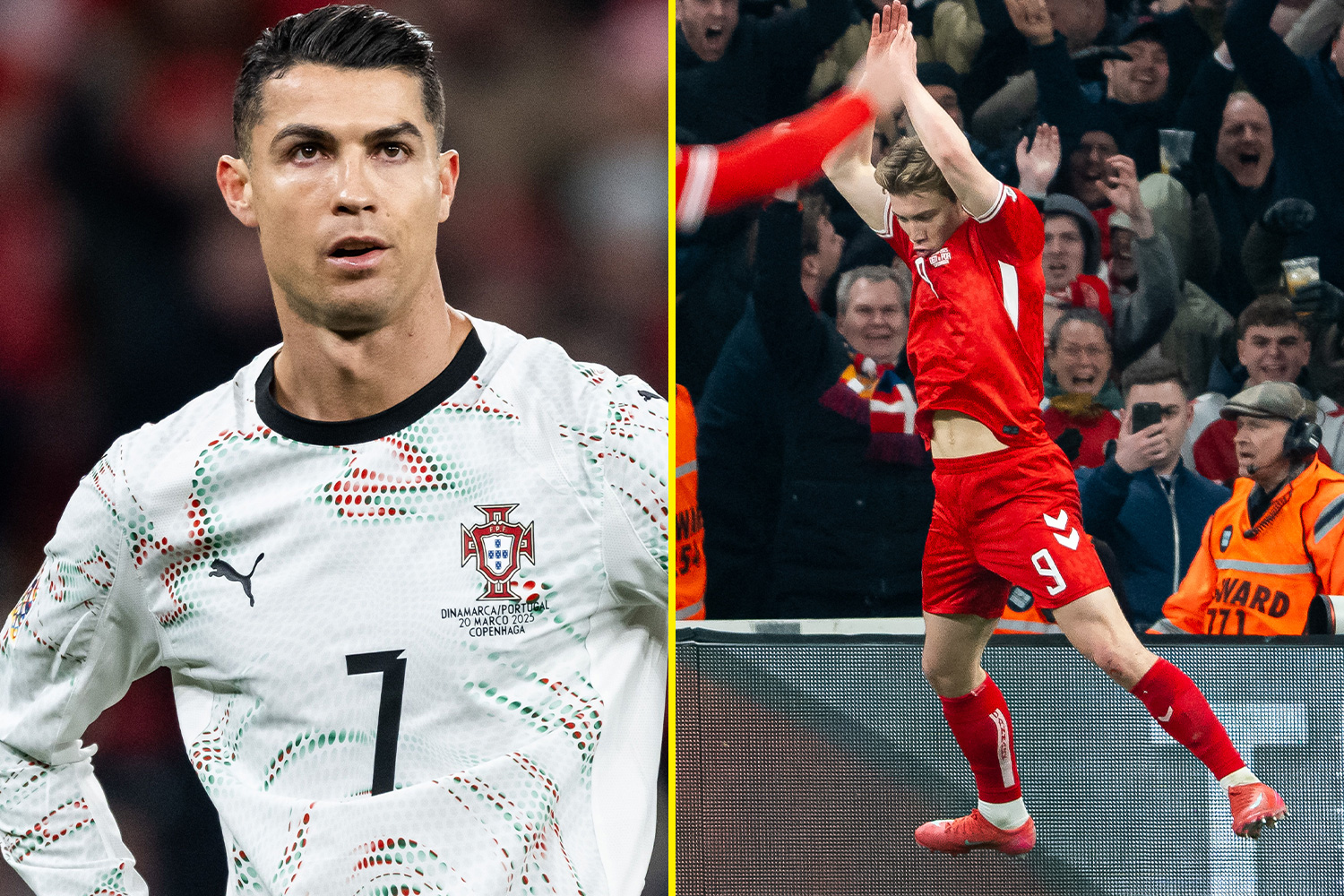Cristiano Ronaldo sends defiant warning to Rasmus Hojlund over Manchester United star’s celebration antics