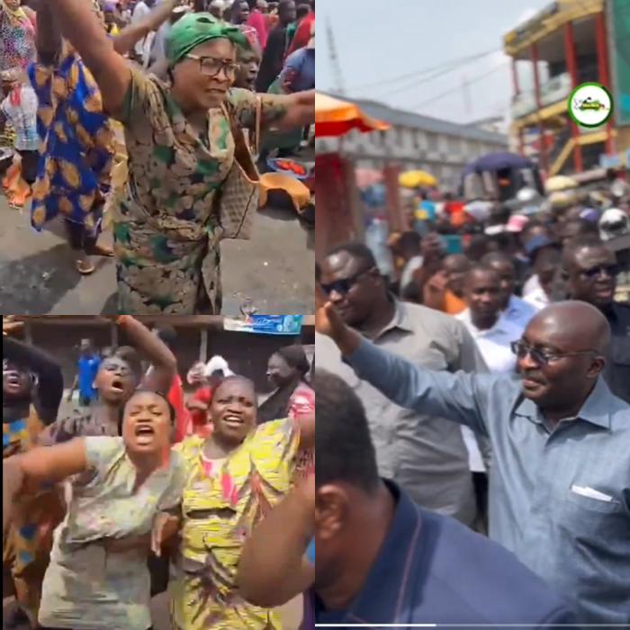 We’re Sorry Bawumia, If We Had Voted for You There Will Be No Fire – Adum Traders Cry as Former Veep Visits Site following Recent Fire Outbreak