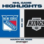 NHL Highlights: Kings 3, Rangers 1