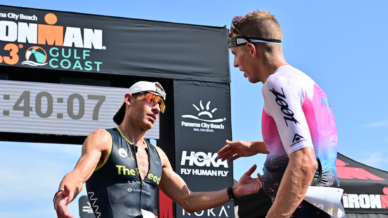 Triathlon superstar Sam Long opens up on bromance with “crazy” Lionel Sanders and “checking your ego at the door”
