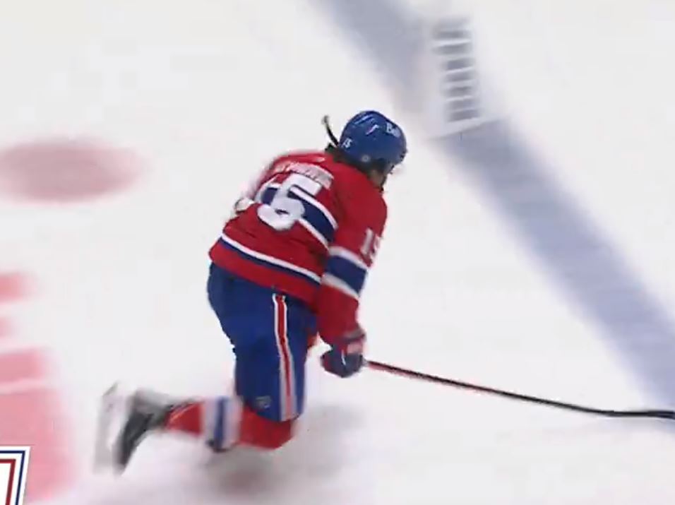Alex Newhook reminds me of the way Nathan MacKinnon attacks