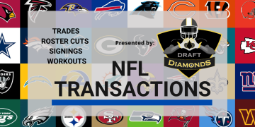 NFL Transactions for April 6, 2025 | Presented by NFL Draft Diamonds